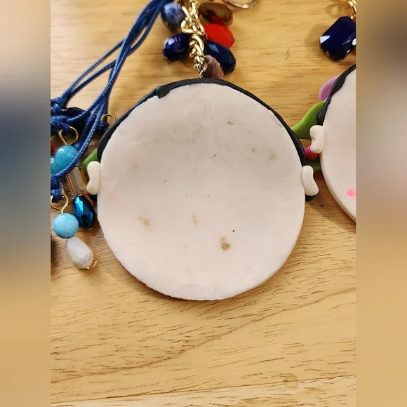 Floral Face Keychain Set - Multicolor - Picture 6 of 7